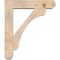 Ekena Millwork Legacy Craftsman Smooth Bracket w/ Offset Brace, Douglas Fir, 7 1/2"W x 34"D x 40"H BKT0806X34X40LEC04SDF - alternate 3